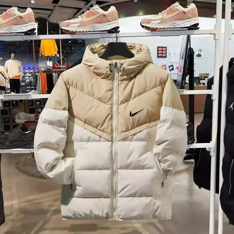 Nike Air Tech Fleece DD-02 Beige/White Parka