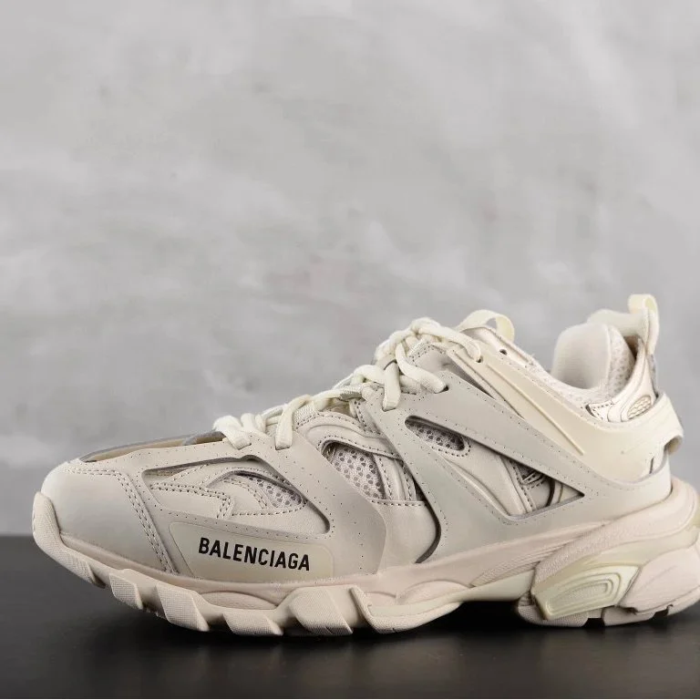 Balenciaga Track Triple S Beige Sneakers