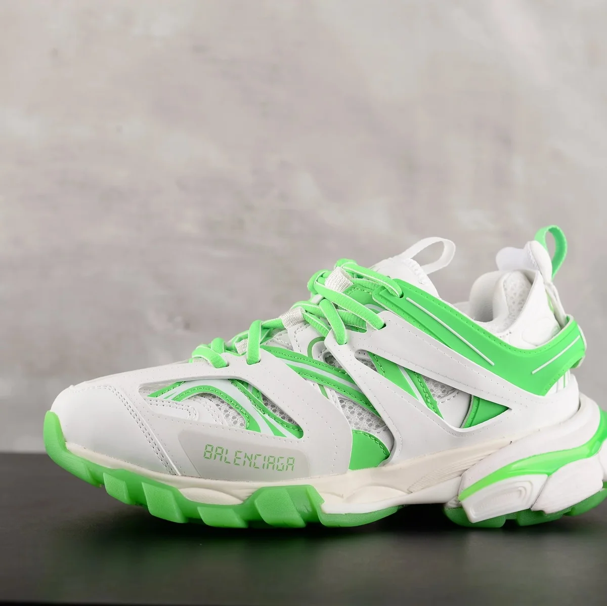 Balenciaga Track BAILENCIAGA Night Glow White Green Sneakers