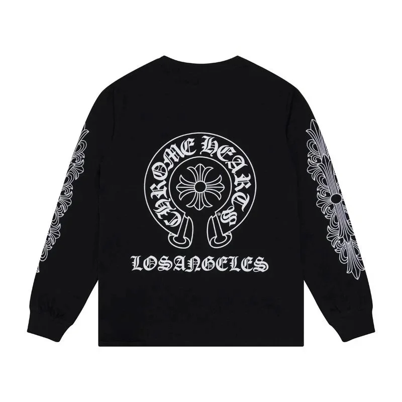 Chrome Hearts Los Angeles Black Long Sleeve T-Shirt