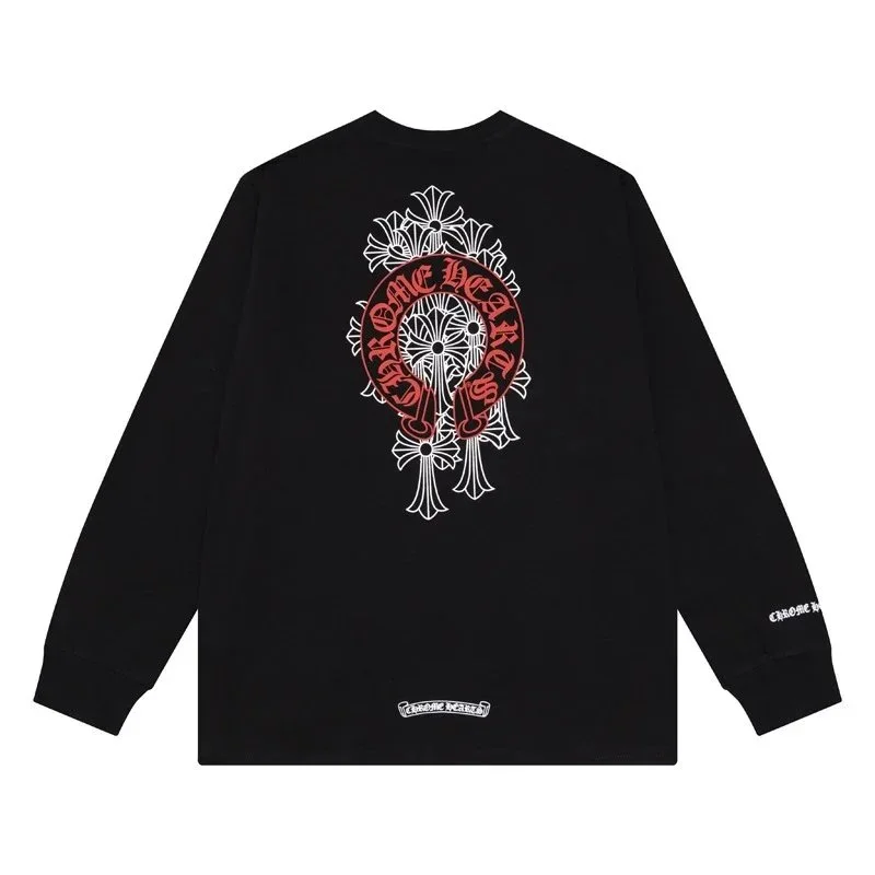 Chrome Hearts CH Cross Long Sleeve T-Shirt Black