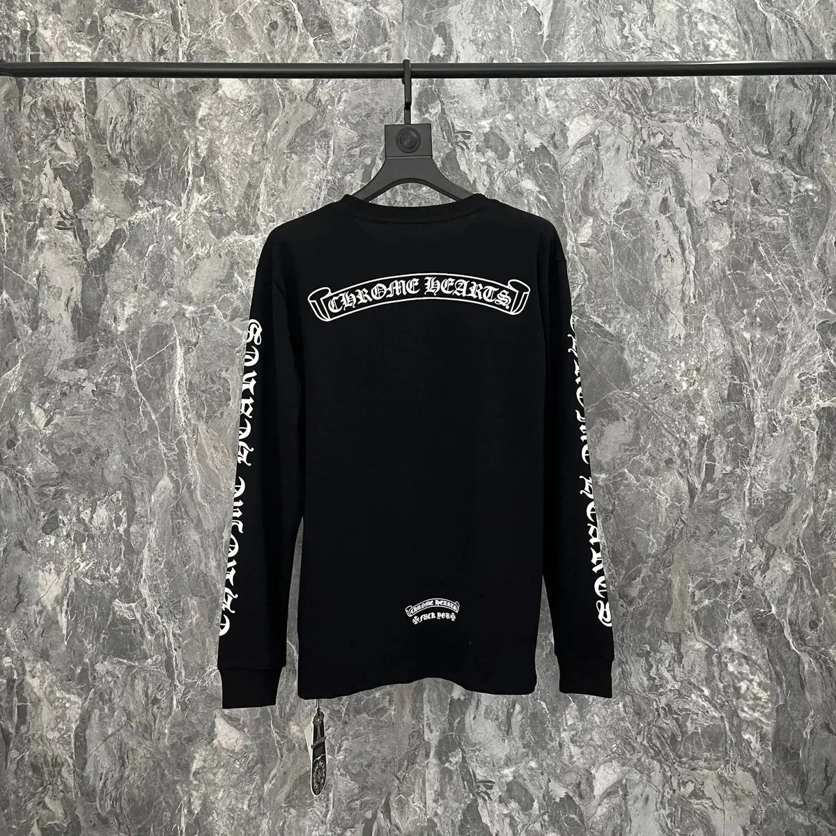 Chrome Hearts CH Cross Long Sleeve T-Shirt Black