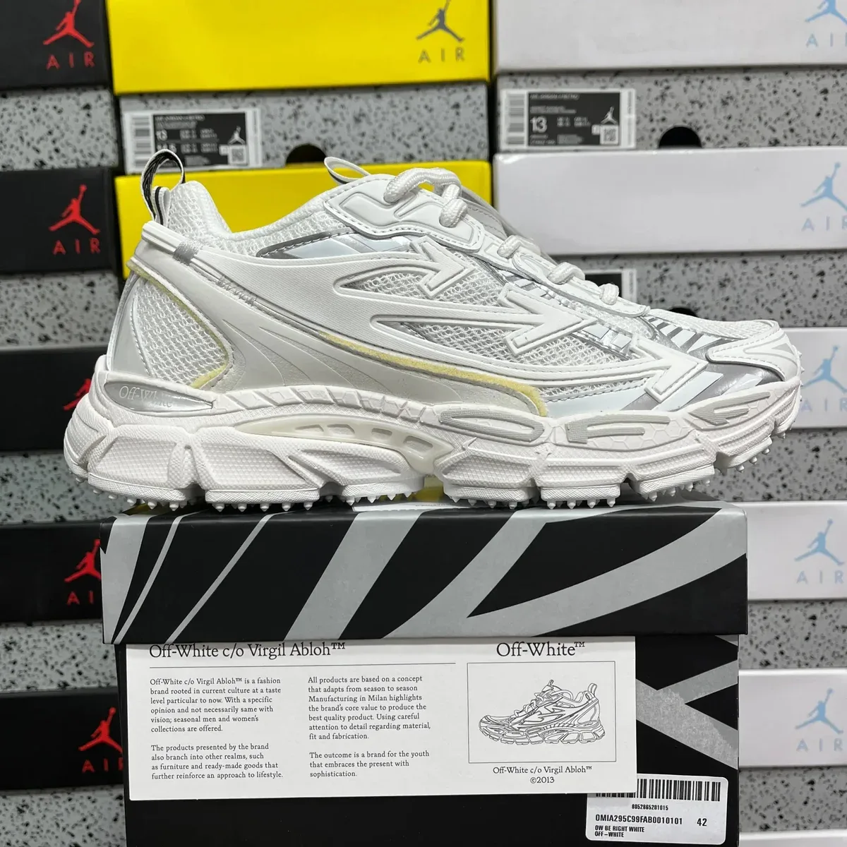 Off-White OW100 Virgil Abloh™ White Sneakers