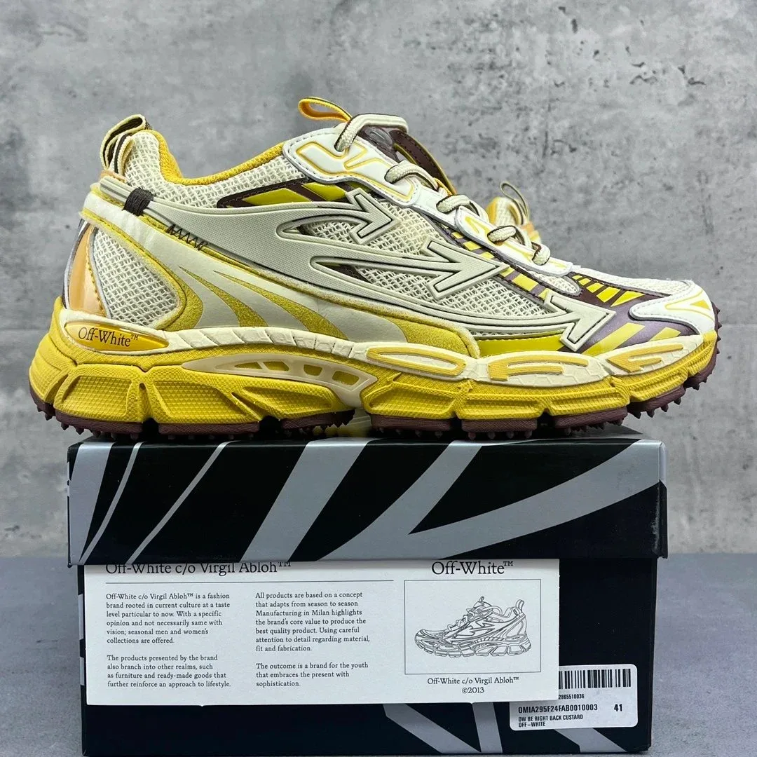 Off-White OW100 c/o Virgil Abloh™ Yellow Sneakers
