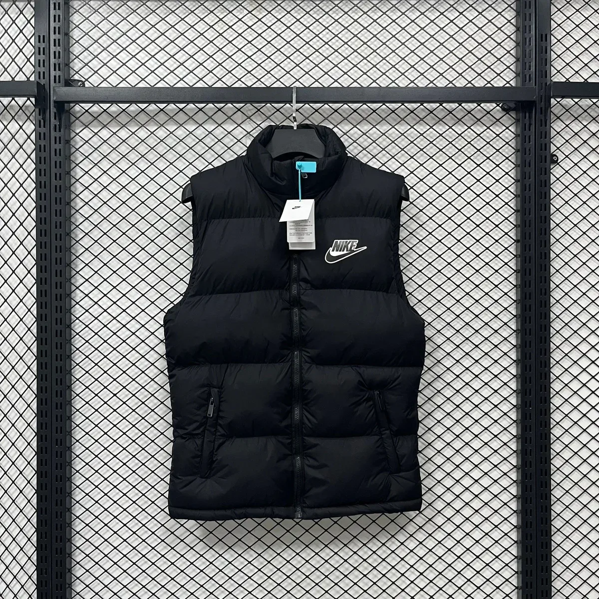 Nike Black Puffer Vest