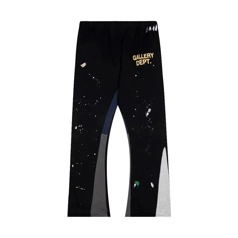 Gallery Dept. Art That Kills Black Paint Splatter Pants
