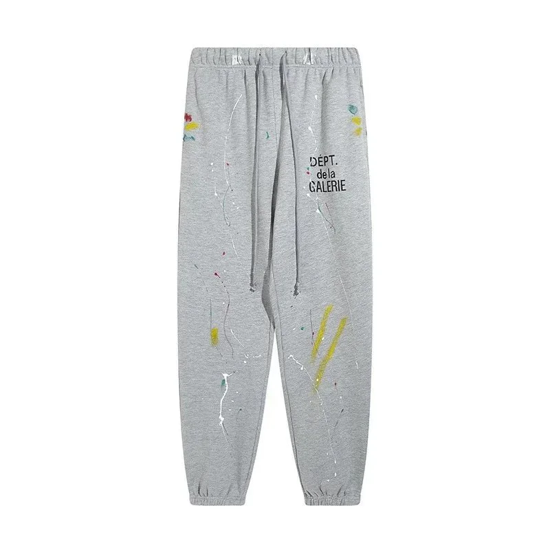 Gallery Dept. DEPT. de la GALERIE Grey Paint Splatter Sweatpants