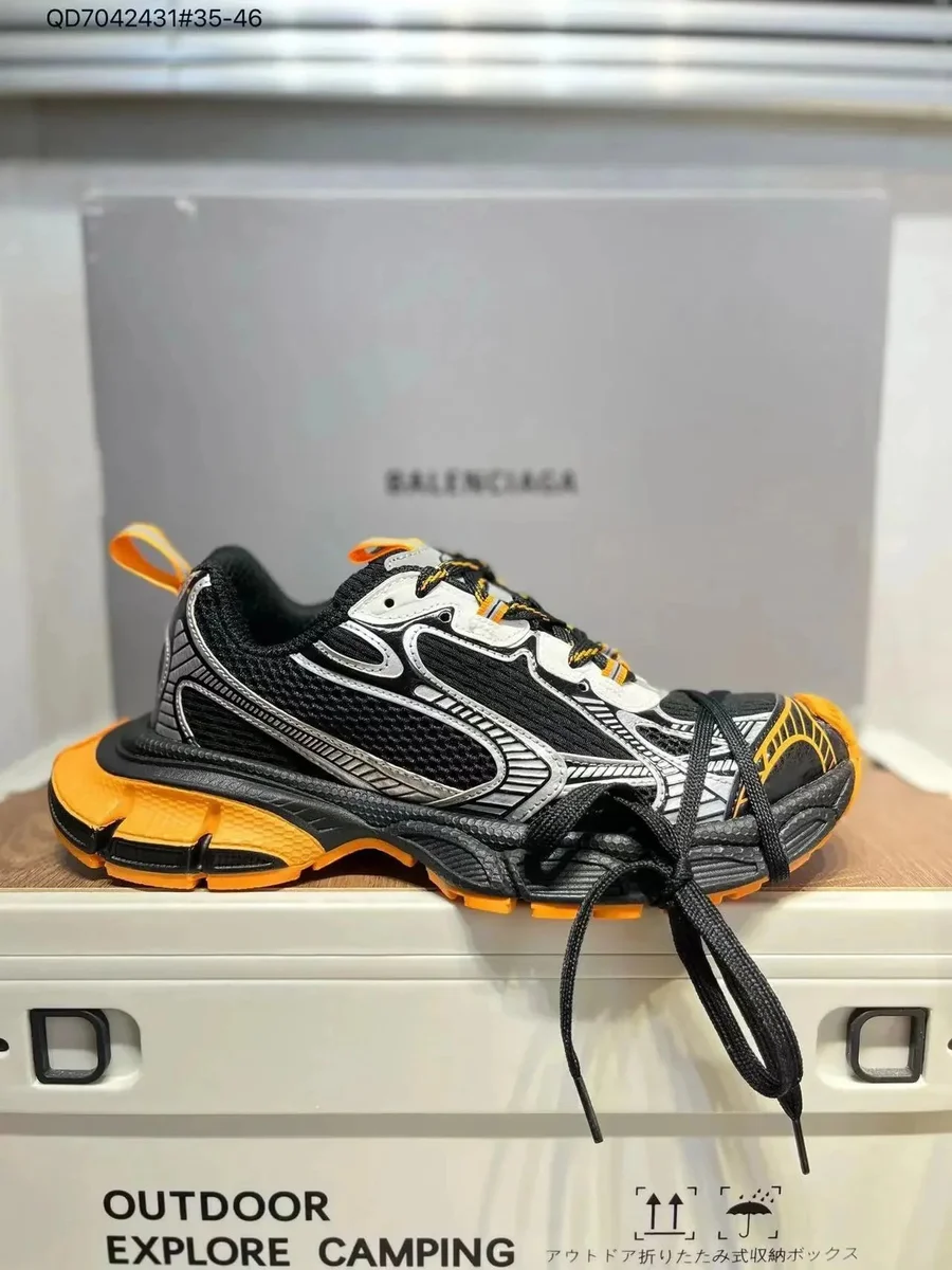 Balenciaga Track.3.0 Triple Black/White/Yellow Sneakers