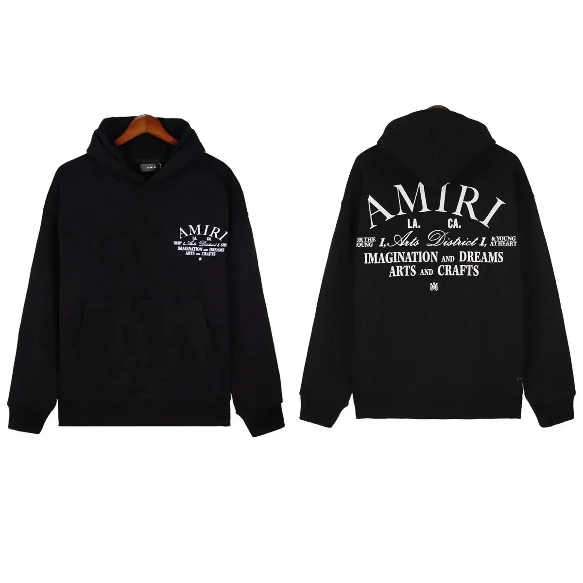 Amiri Black Imagination Hoodie