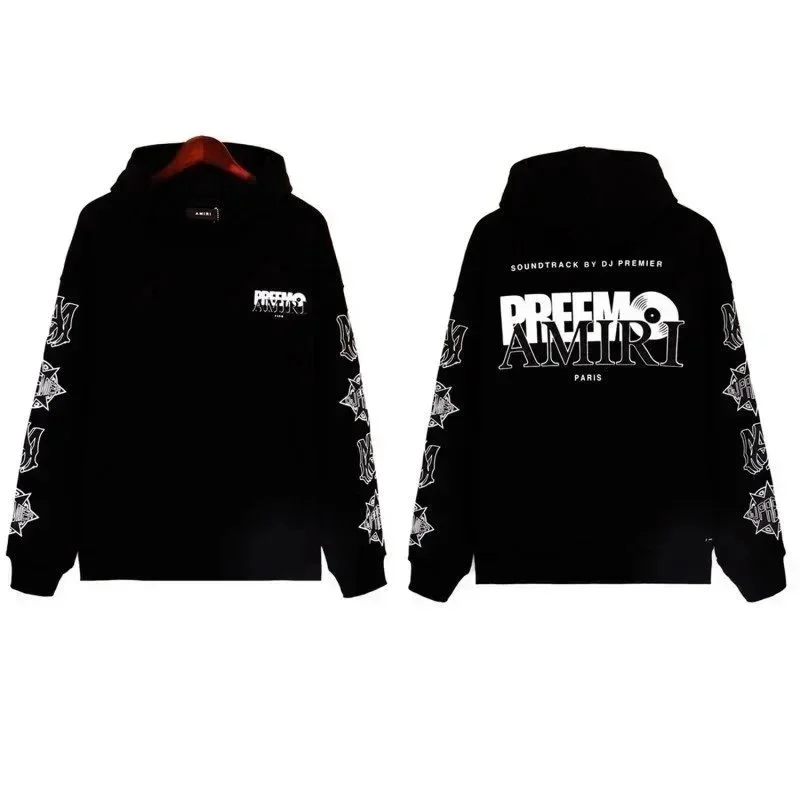 Amiri Preemo Amiri Black Hoodie