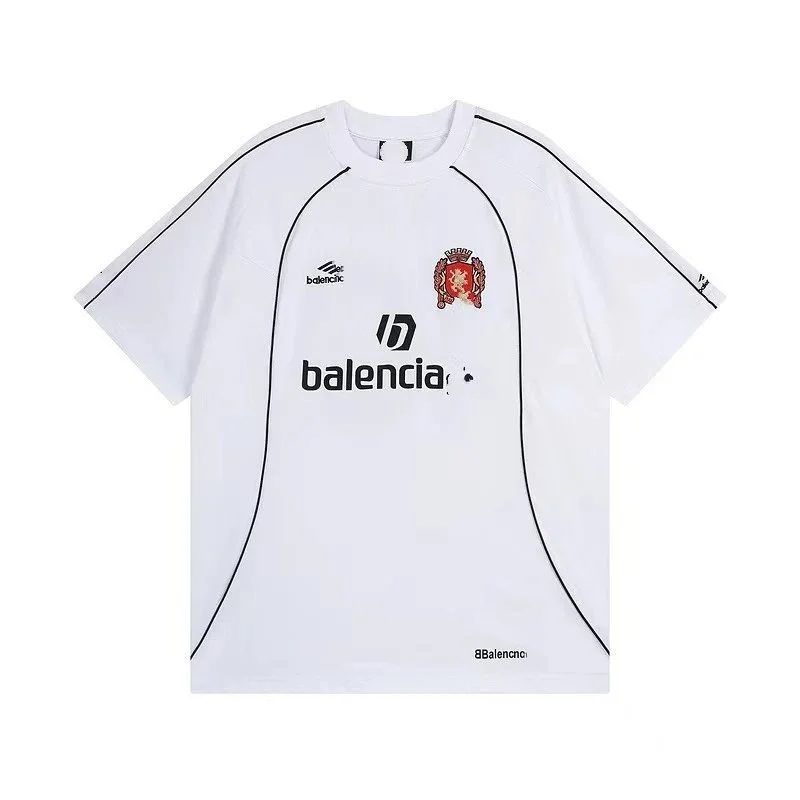 Balenciaga White '8Balencno' T-Shirt