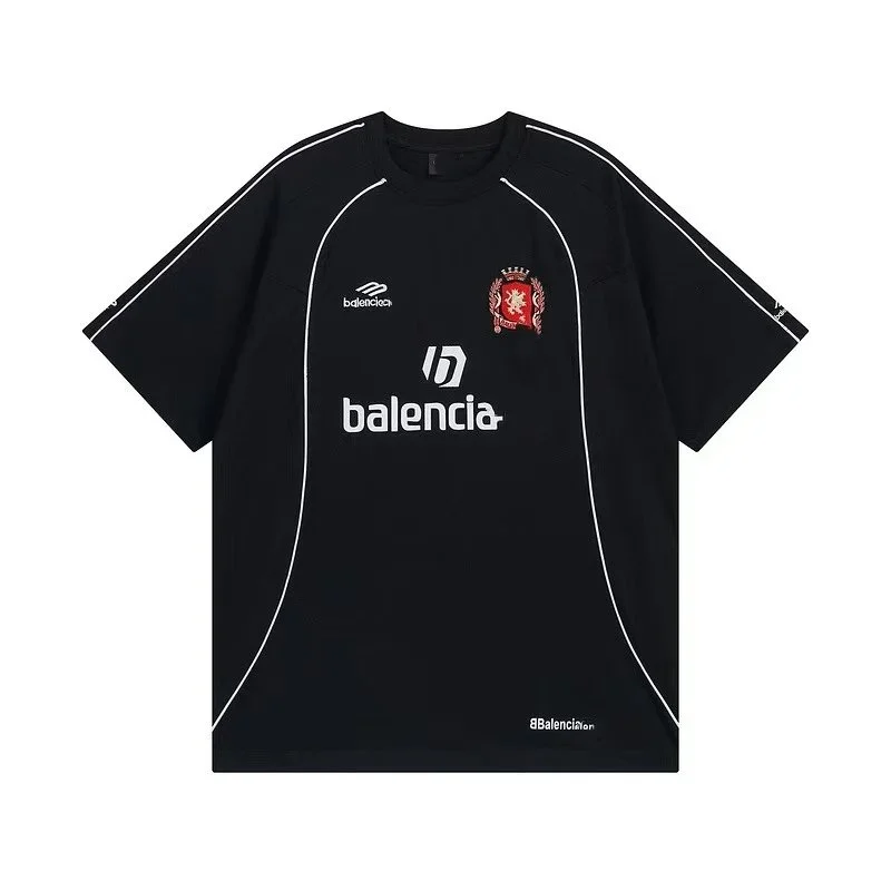 Balenciaga Black White Logo T-Shirt