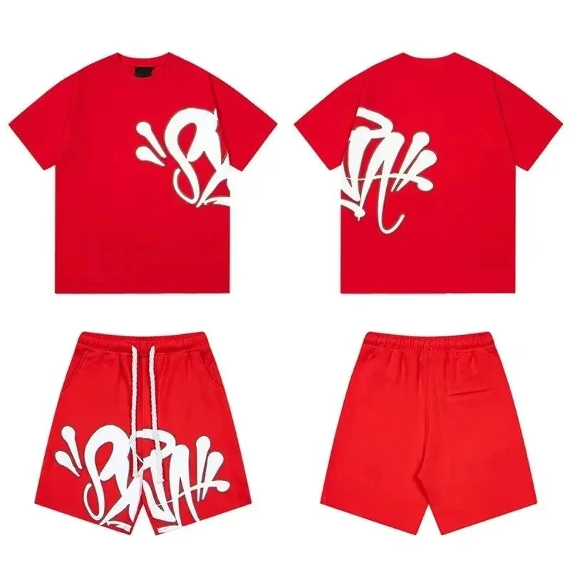 Unisex Red BB-13 Graphic T-Shirt & Shorts Set