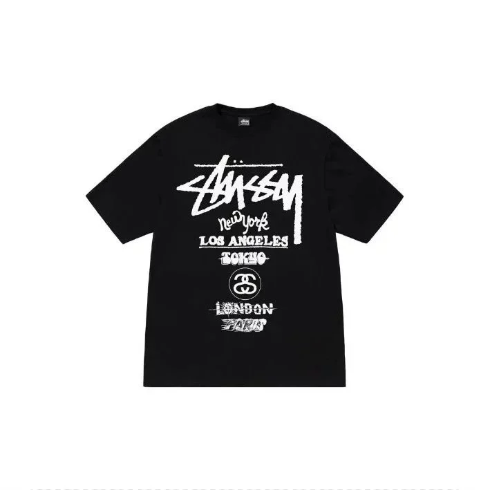 Stüssy International Posse Black T-Shirt