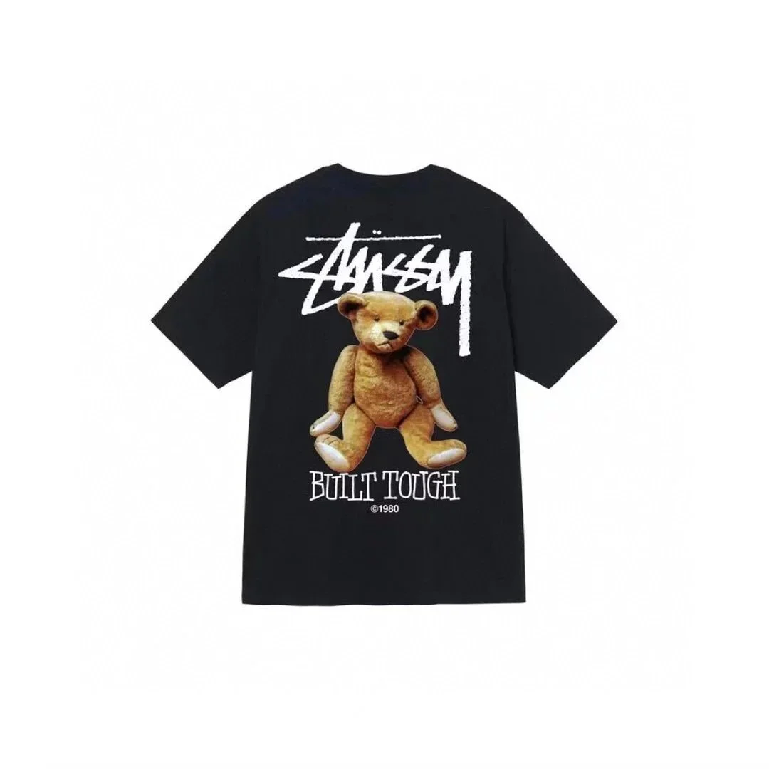 Stussy Built Tough Bear Black T-Shirt