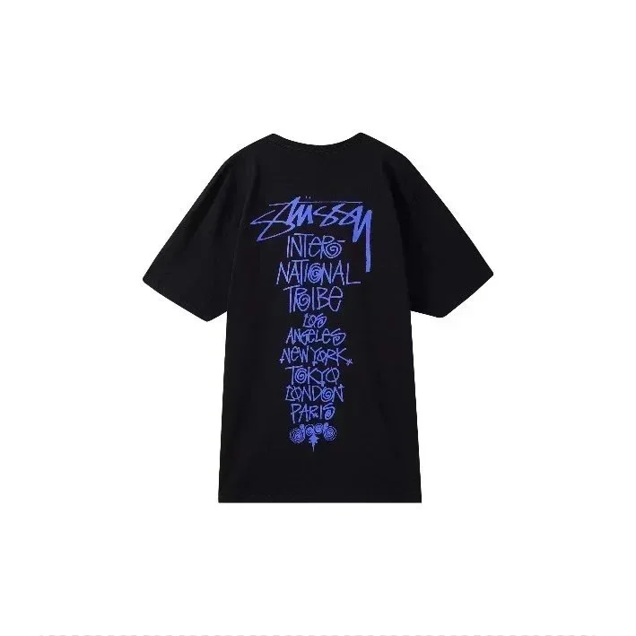 Stussy Stüssy Bear T-Shirt Black/Blue Casual