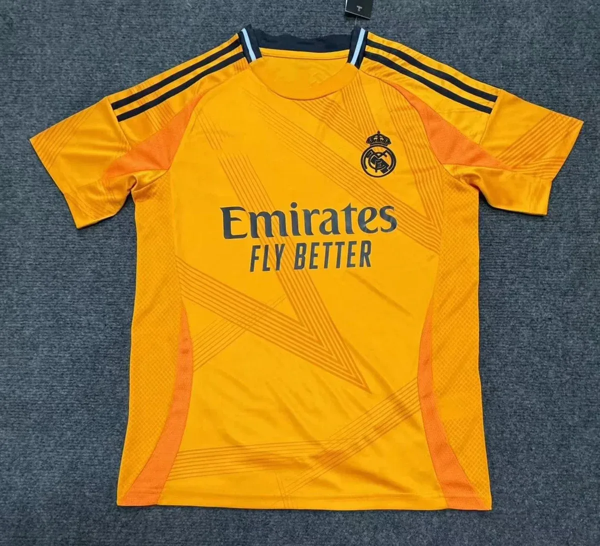 Adidas Real Madrid Away Yellow Jersey
