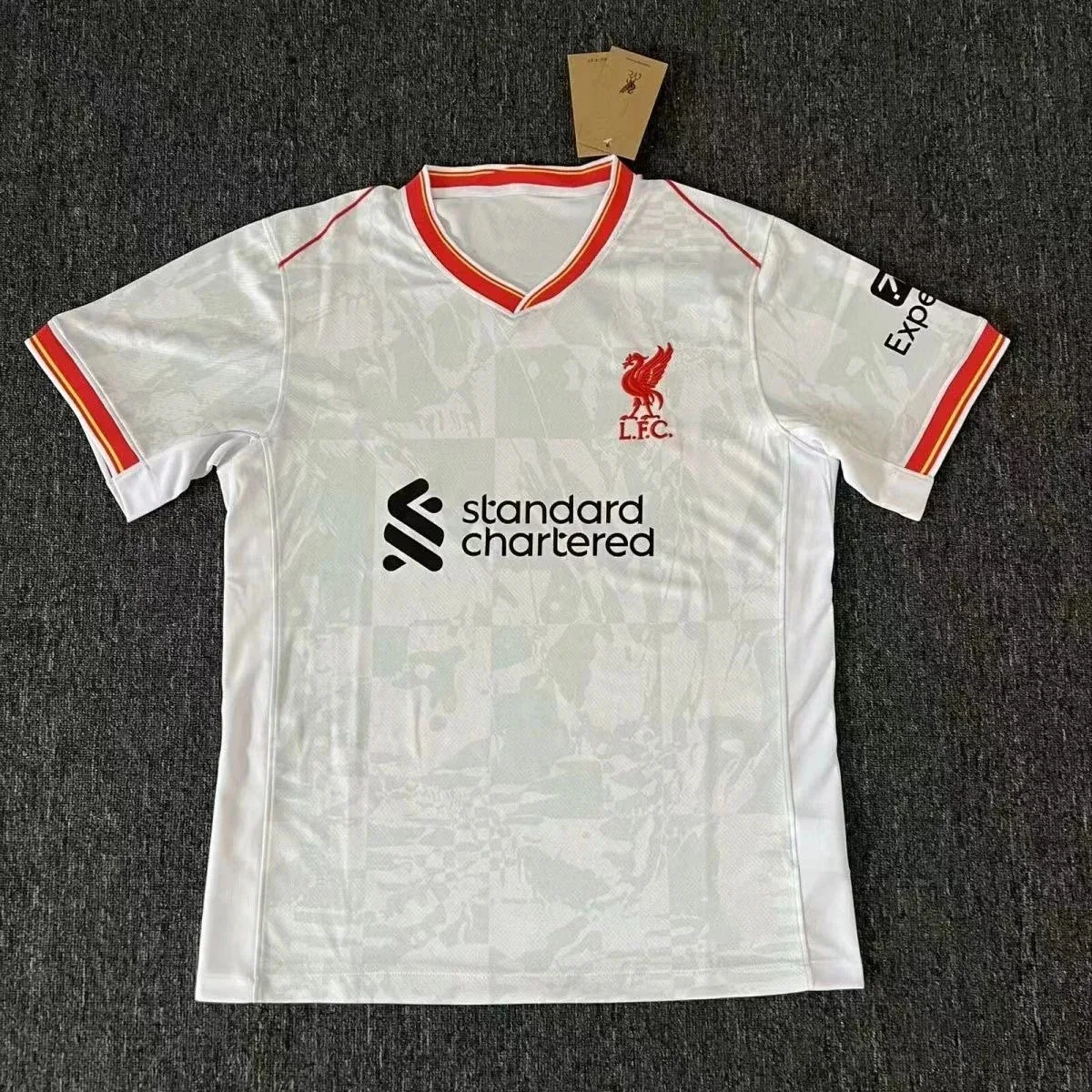 Nike Air Jordan Liverpool Away Jersey White