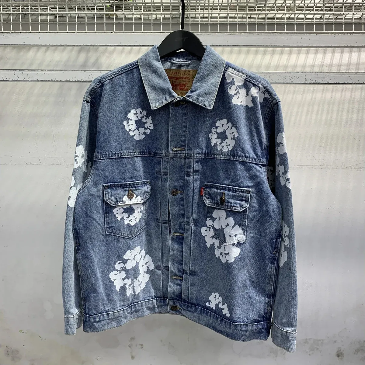 Levi's 501 Floral Denim Jacket