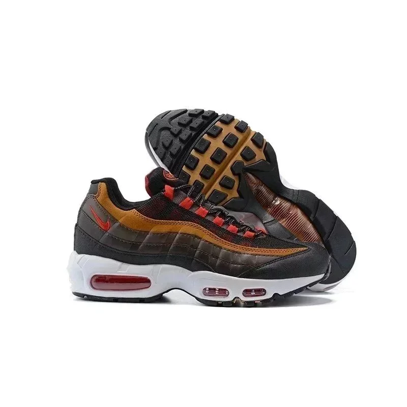 Nike Nike Air Max 95 Black/Brown/Red Sneakers Black - 1