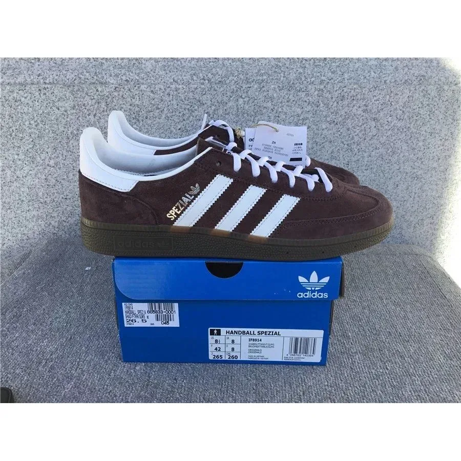 Adidas Spezial Handball Spezial Brown White Sneakers