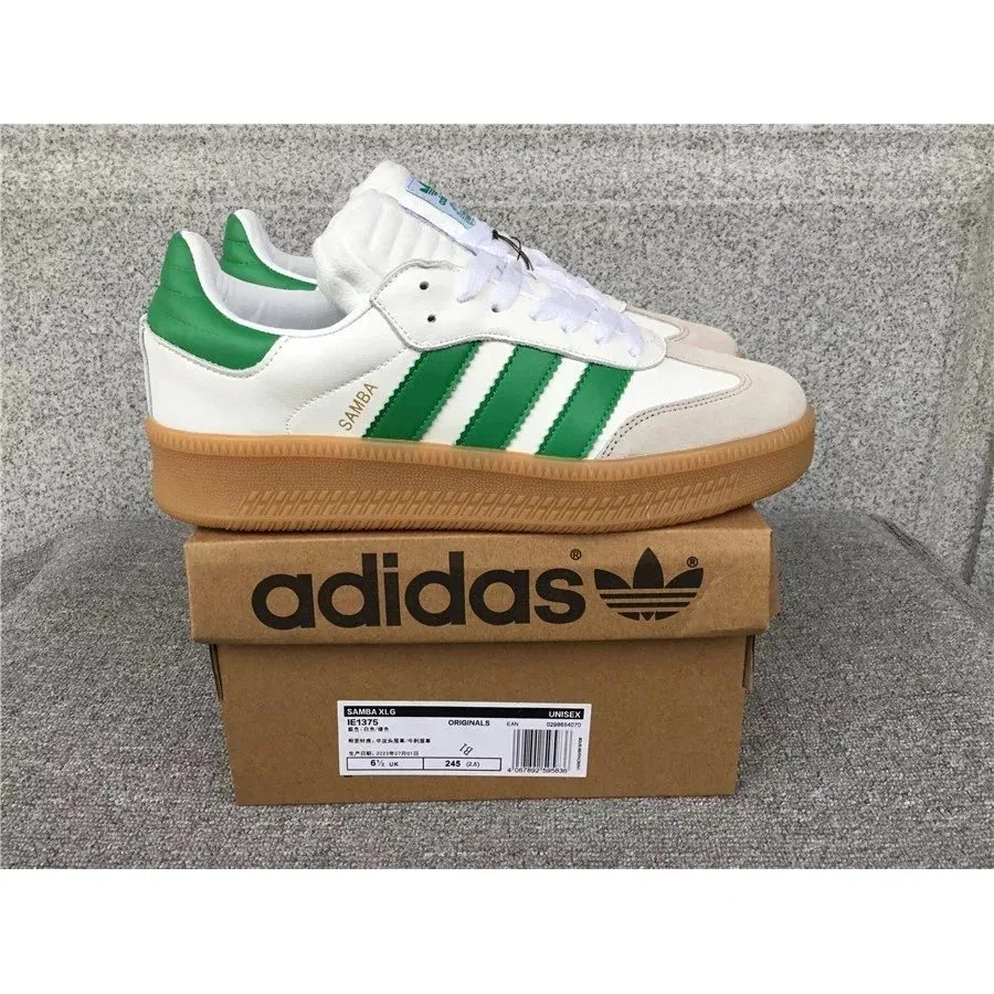 Adidas Samba IE1375 White/Green Sneakers