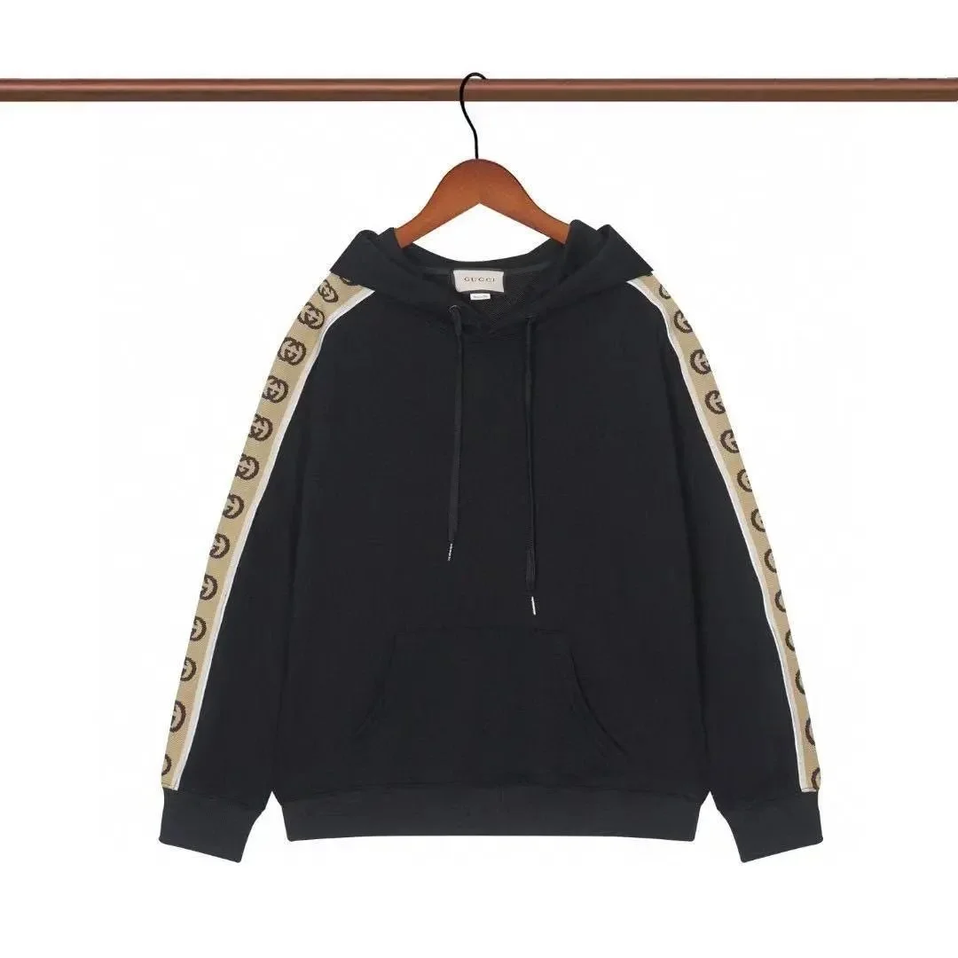 Gucci GG Tape Hoodie Black