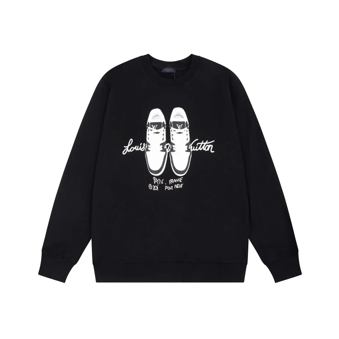Louis Vuitton Tabi Black White Graphic Sweatshirt