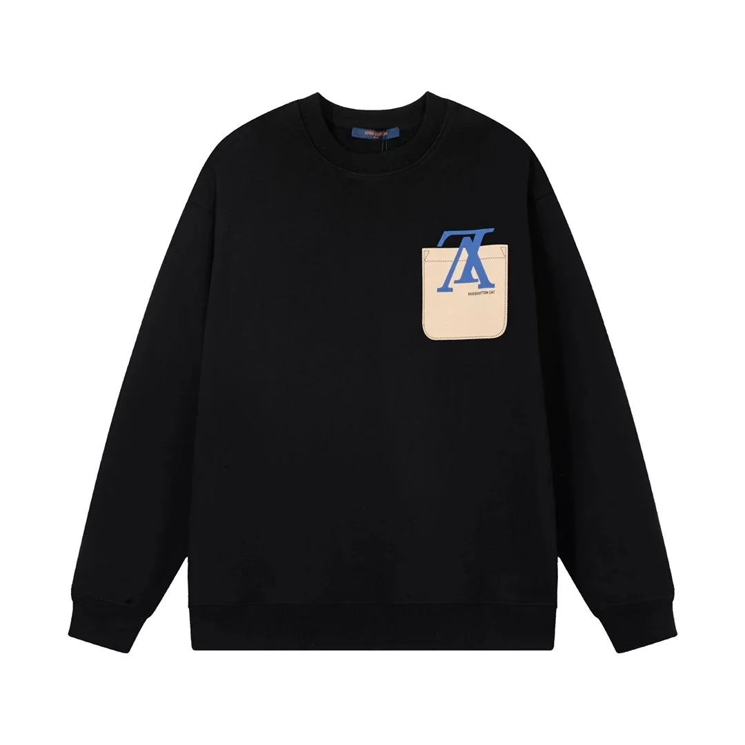 Louis Vuitton Tabi Black Letter Pocket Sweatshirt