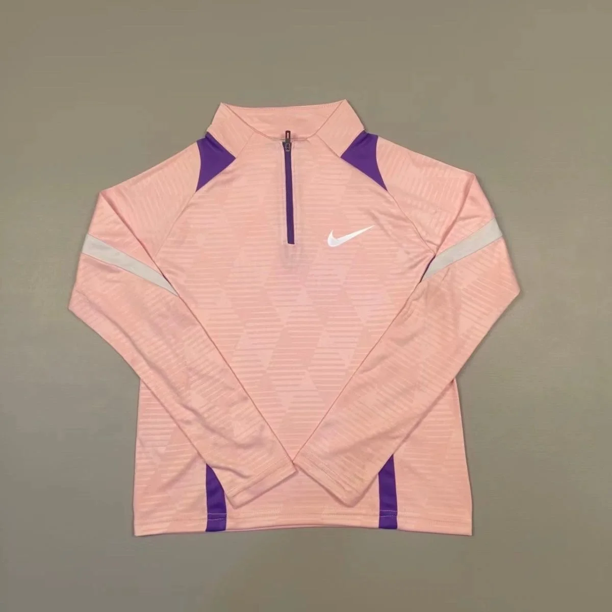 Nike Air Dri-FIT Pink Purple Long Sleeve Top