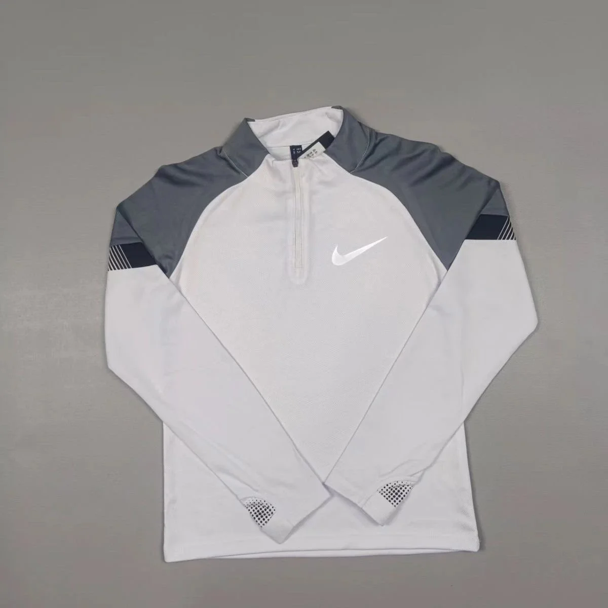 Nike Air Dri-FIT Half-Zip Top White/Grey
