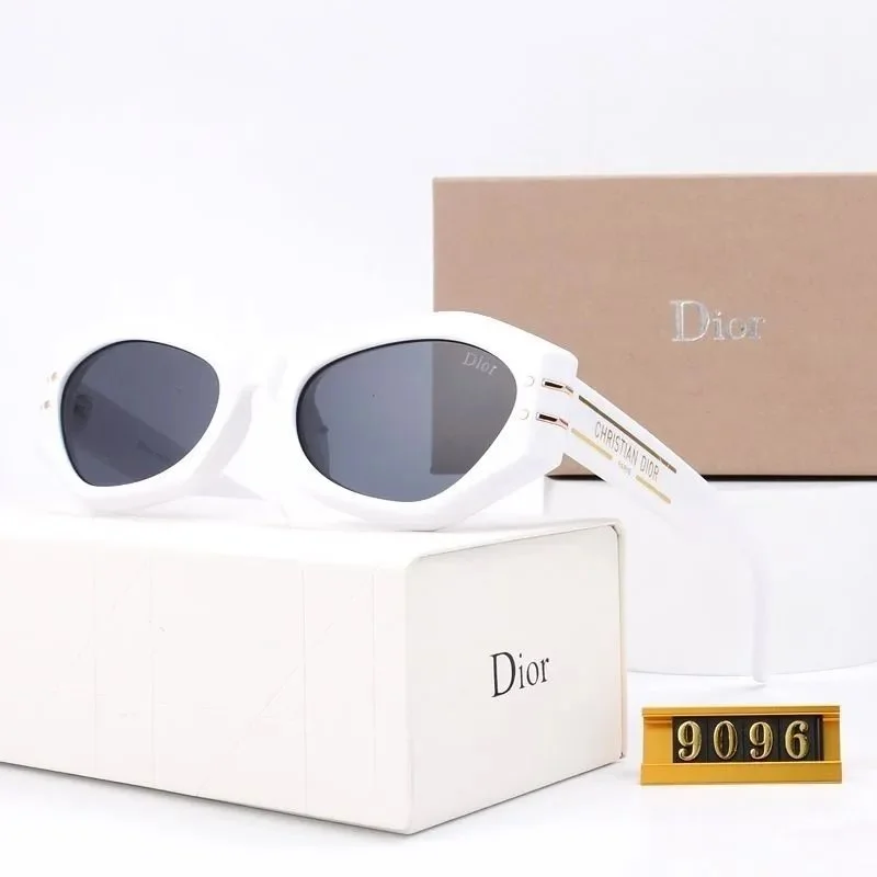 Dior Lady Dior White Black Sunglasses