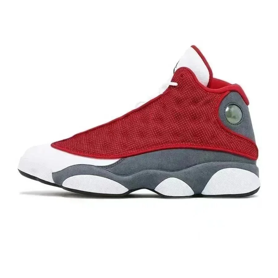 Nike Air Jordan 13 aj13-白灰红 Sneakers