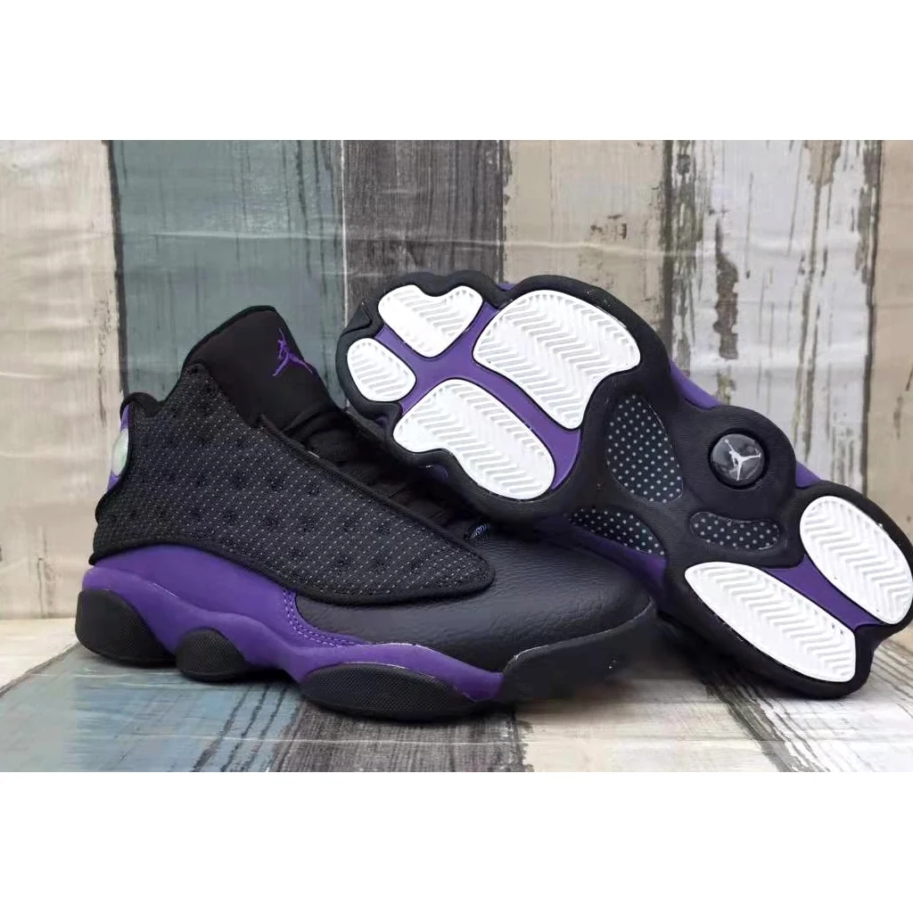 Nike Air Jordan 13 AJ13-黑紫 Sneakers