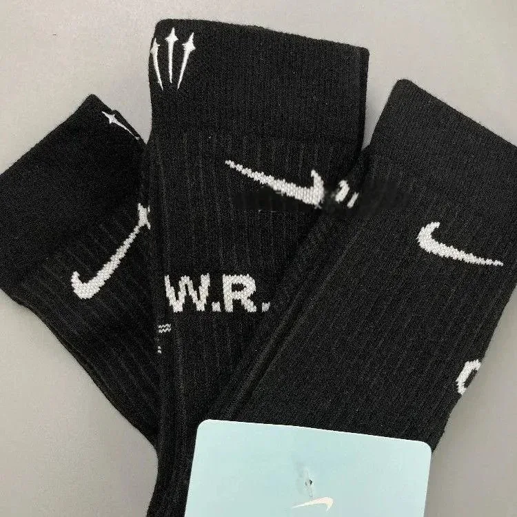 Nike Black W.R. Socks Three Pairs