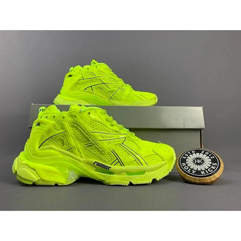 Unknown Runner Neon Yellow Sneakers