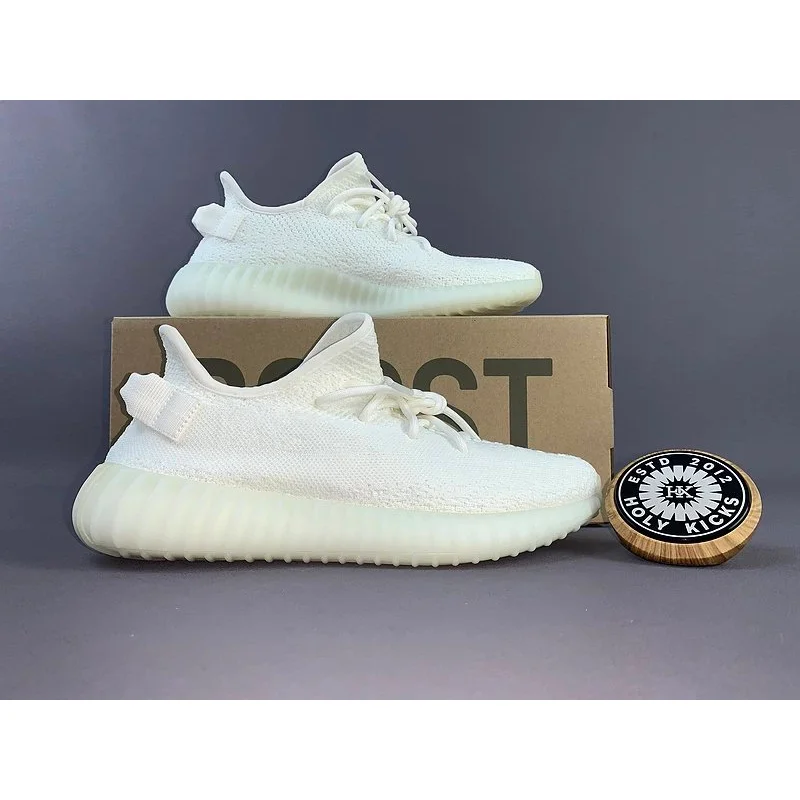 Adidas Yeezy 350 V2 Static White Sneakers