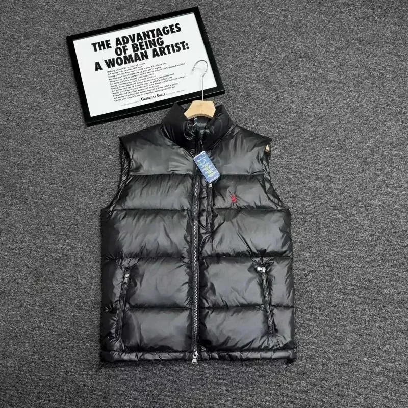 Polo Ralph Lauren Big Pony Black Puffer Vest