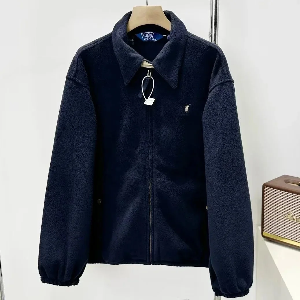 Polo Ralph Lauren Navy Polar Fleece Jacket