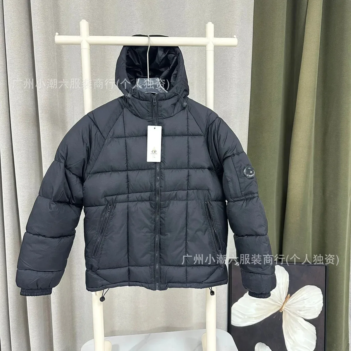 CP Company Goggle Black Parka