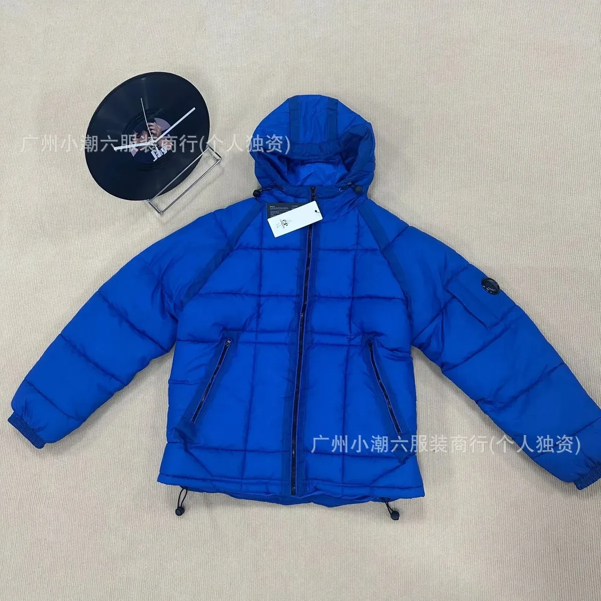 Stone Island Shadow Project Blue Puffer Jacket