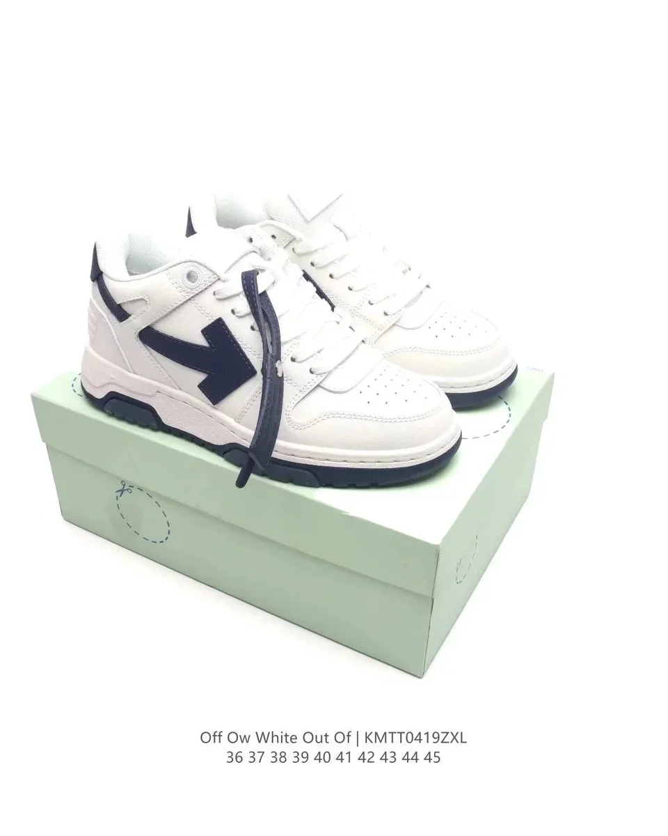 Off-White Off-White OW100 Shooter White/Navy Sneakers White - 1