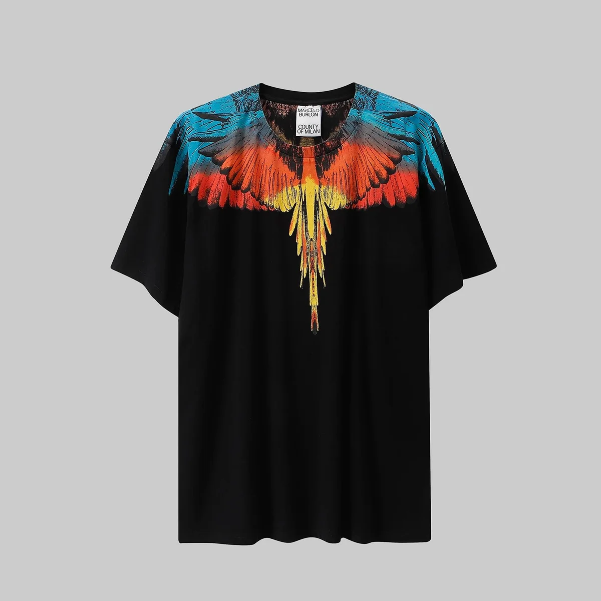 Marcelo Burlon Wings Black T-Shirt