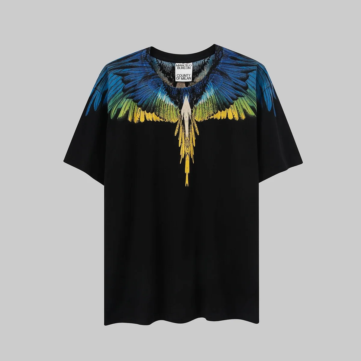 Marcelo Burlon Wings Black T-Shirt