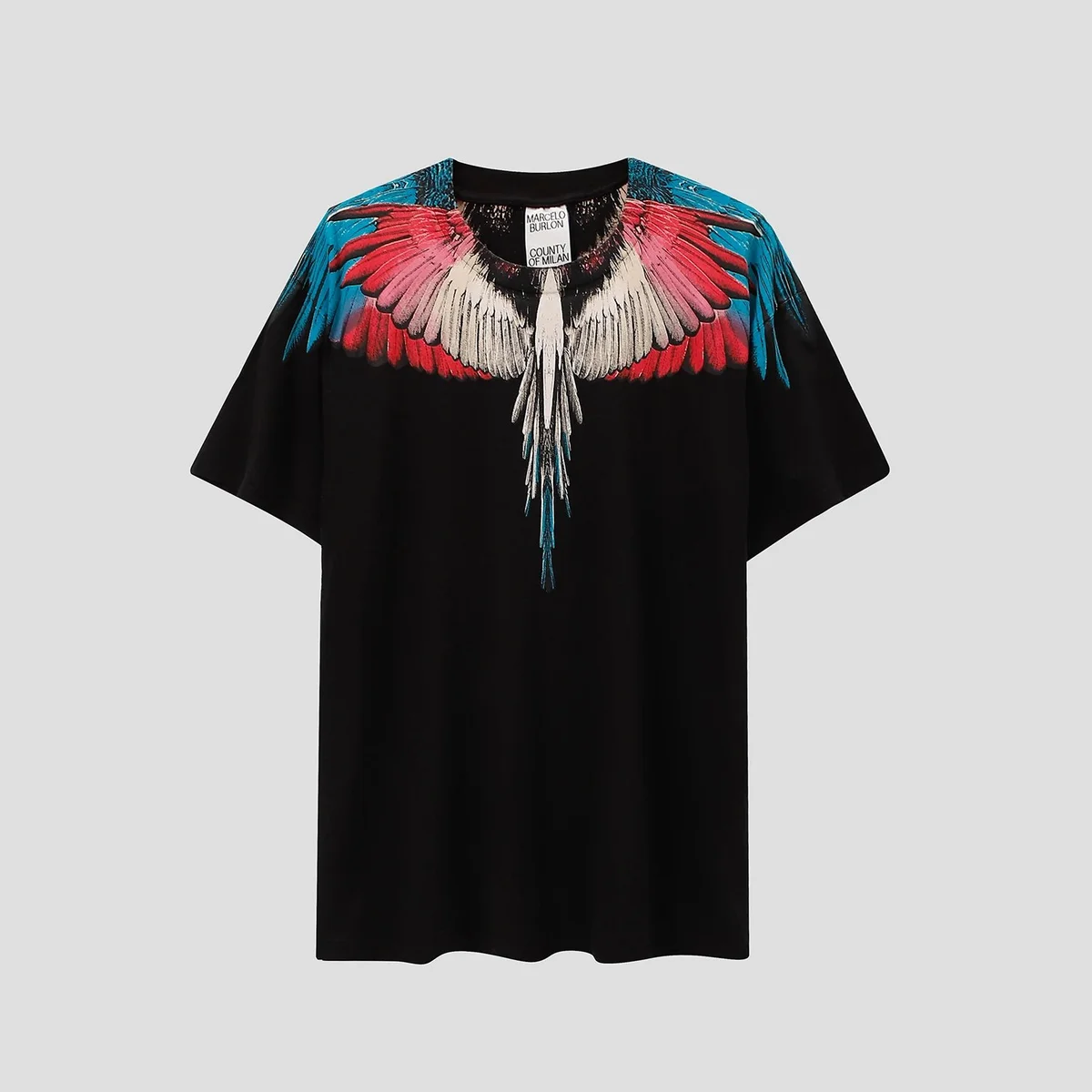 Marcelo Burlon Wings Black T-Shirt