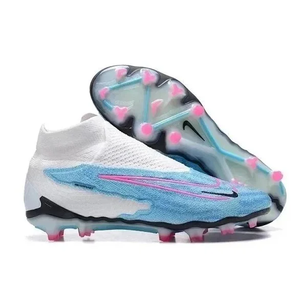 Nike Mercurial Phantom Football Cleats Sail/Blue/Pink