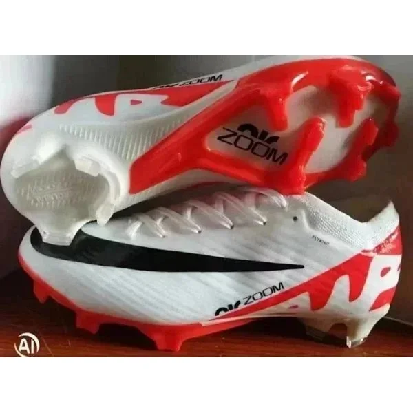 Nike Mercurial Superfly White/Red Soccer Cleats