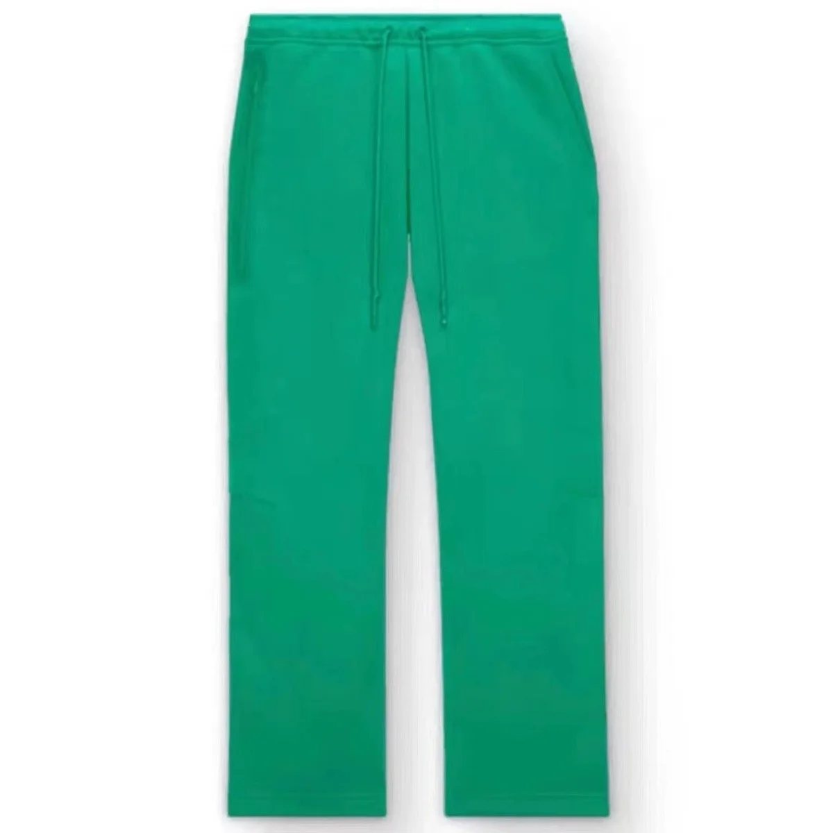 Green Solid Sweatpants