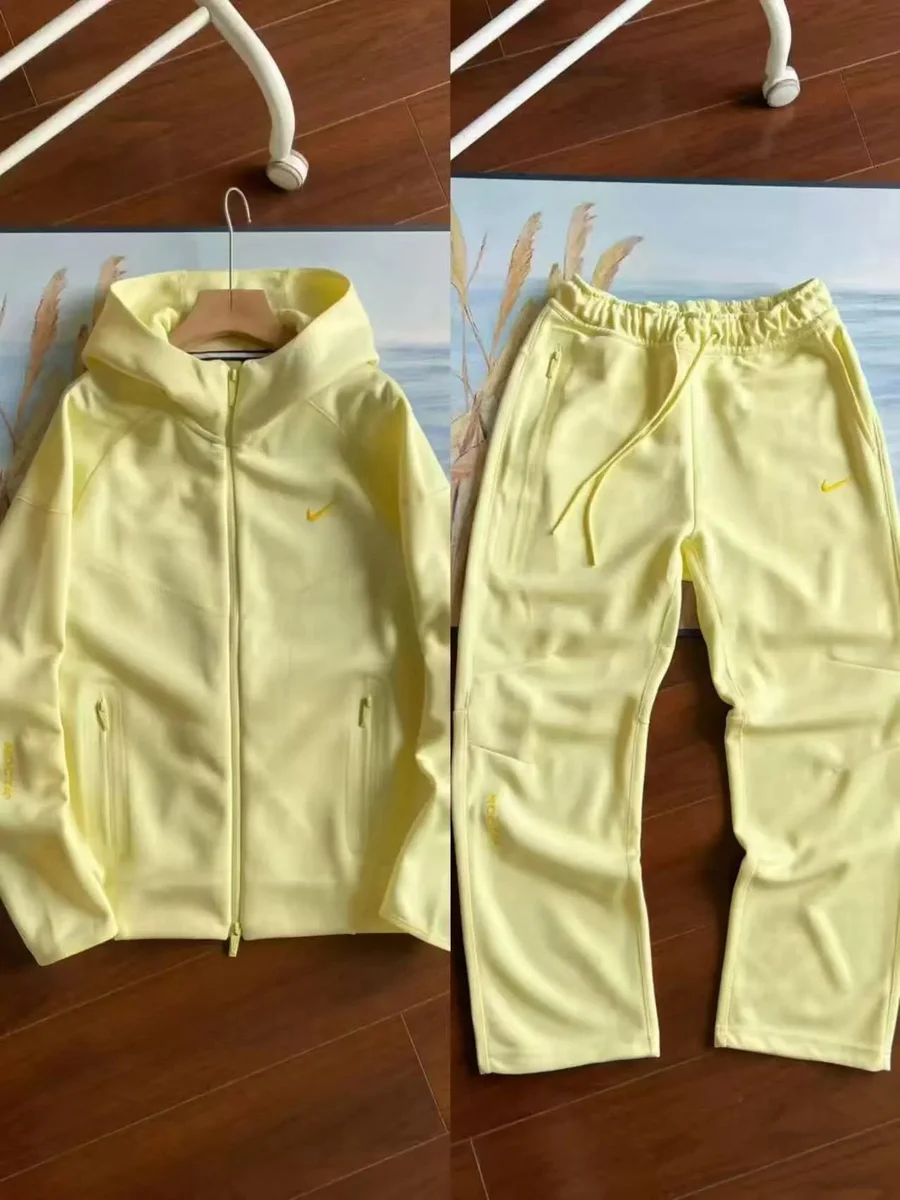 Nike Air Tech Fleece Lemonade Tracksuit