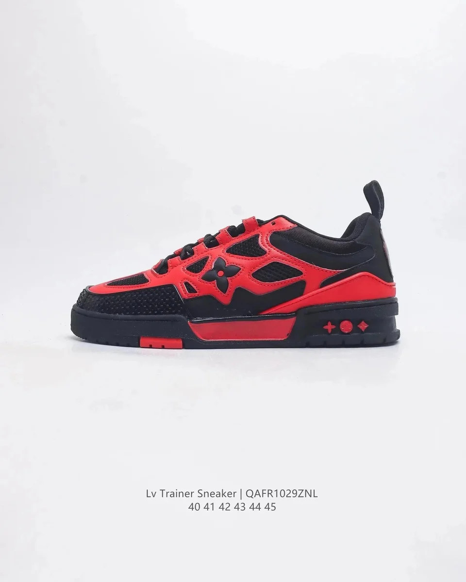 Louis Vuitton LV Trainer Sneaker Red/Black